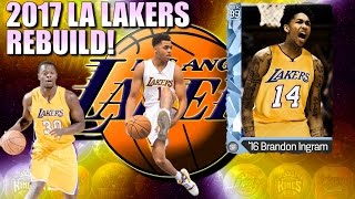 Rebuilding the 2017 Los Angeles Lakers - NBA 2K16 My League