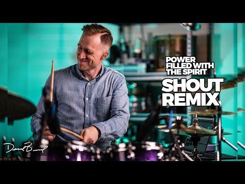 I did a shout remix of this classic Pentecostal song! // Power Filled With The Spirit Remix