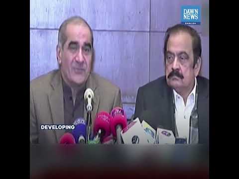 PML-N Tells Imran Talks Don’t Come With Strings Attached | Developing | Dawn News English