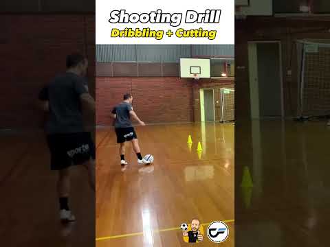 A simple #futsal shooting drill