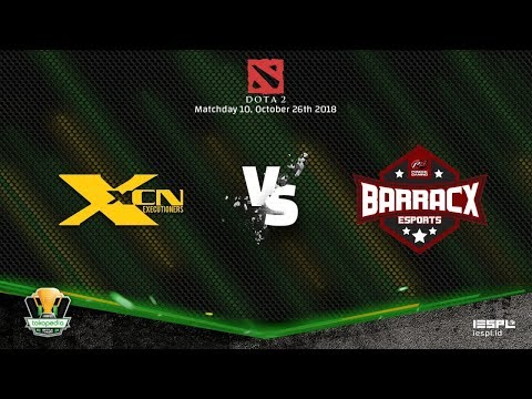 GAME GILA! 4 PEMAIN NGALAHIN 5!  XCN VS PG.BARRACX : DOTA 2 TBOF IESPL