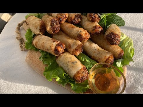 Nems au poulet croustillants | Recette facile