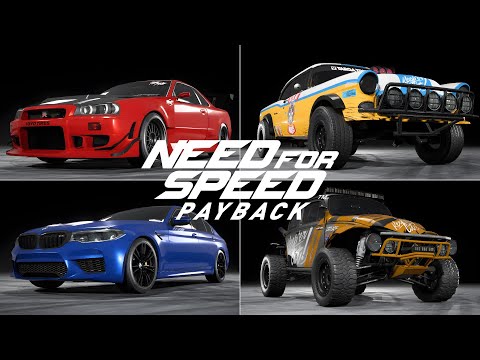 All CHARACTER'S CARS In NFS PAYBACK