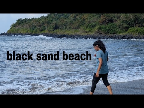 Karwar/dental conference/ Balck sand beach 🏖️🌊