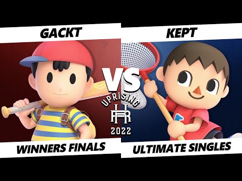 Uprising 2022 Winners Finals - Gackt (Ness) Vs. Kept (Villager, Isabelle) SSBU Ultimate Tournament