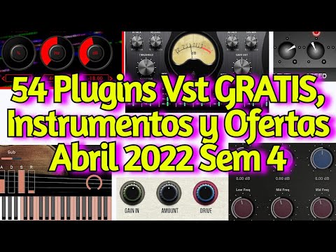 54 Mejores Nuevos PLUGINS VST GRATIS, Instrumentos, Samples y OFERTAS - Abril 2022 Semana 4