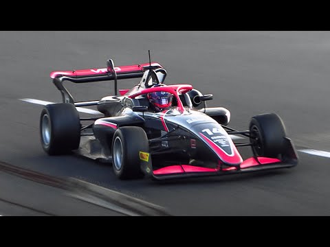 ‘F1-inspired’ Tatuus MSV GB3-025 racing at Monza for the final round of the GB3 Championship 2025!