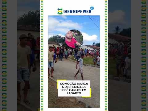 🖤 COMOÇÃO MARCA A DESPEDIDA DE JOSÉ CARLOS EM LAGARTO