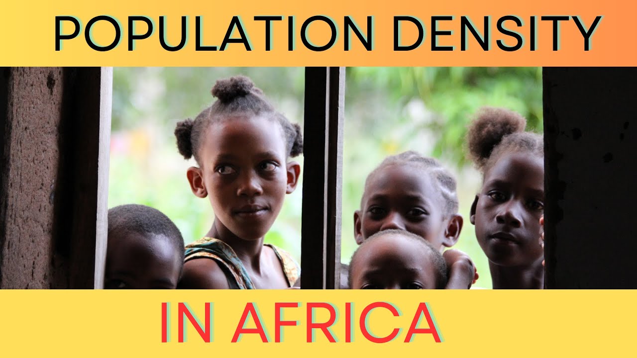 Population of Africa. Do population density data predict mass migrations to Europe?