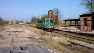 preview picture of video 'ST43-304 Na zdewastowanej stacji Lubsko'