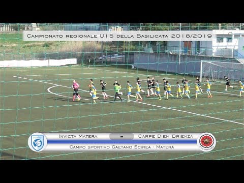 U15 - Invicta Matera 4-0 Carpe Diem Brienza - Highlights