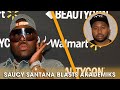 Saucy Santana Claps Back At DJ Akademiks Diddy Responds To Wanting To Fight Will Smith