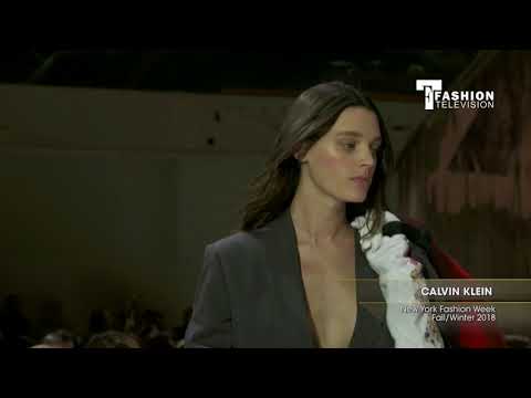 CALVIN KLEIN NEW YORK Fashion Week Fall/Winter 2018