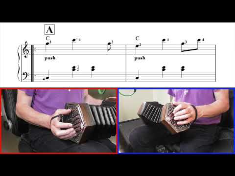 Archie's Fancy - CG Anglo Concertina Video Performance & Tutorial Excerpt