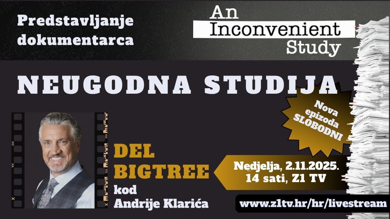 SLOBODNI podcast #129 Del Bigtree-Neugodna studija