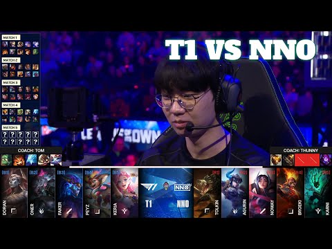 T1 vs NNO | Red Bull League of Its Own 2025  | T1 vs No Need Orga