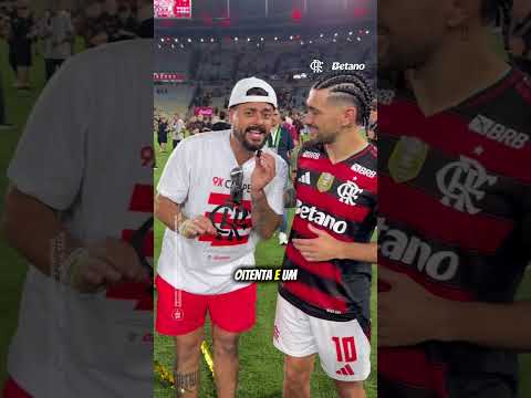 Npc com o craque arrascaeta #presentemisterioso #futebol