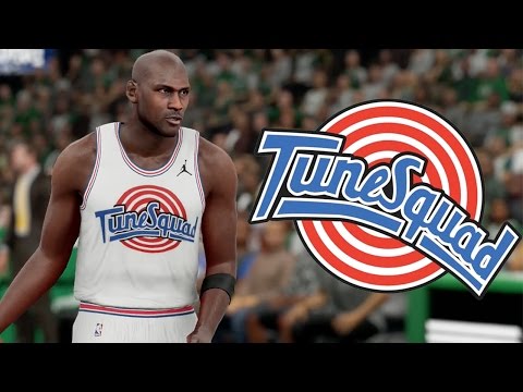 NBA 2k16 - The Tune Squad #1 - Michael Jordan, Charles Barkley, and More!