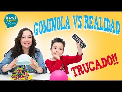 GUMMY VS REAL ¡¡TRUCADO!! // Gominolas vs Real // Juegos y juguetes en Familia