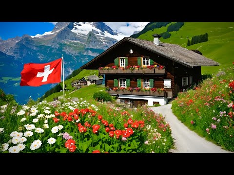 GRINDELWALD SWITZERLAND🇨🇭Most Beautiful Swiss Village || SWISS Valley Grindelwald