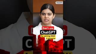 Why he believes NOT to use ChatGPT for debugging & solving DSA problems? #coding #placement