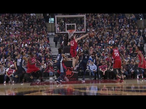 Raptors Highlights: Poeltl Blocks Chalmers - February 4, 2018