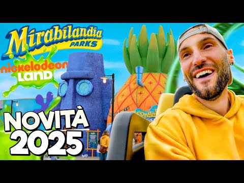 Esploriamo TUTTA LA NOVITÀ 2025 di MIRABILANDIA NICKELODEON LAND