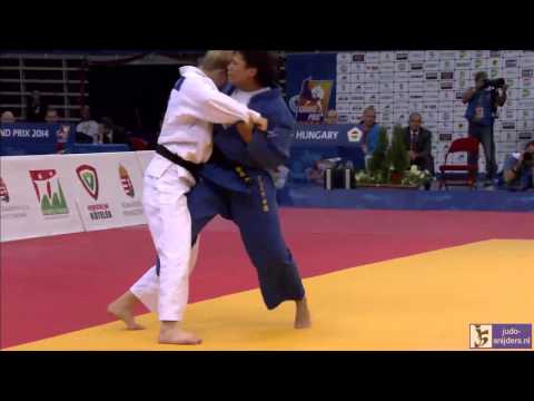 Judo 2014 Grand Prix Budapest: Diedrich (GER) - Nun Ira (JPN) [-70kg] bronze 2