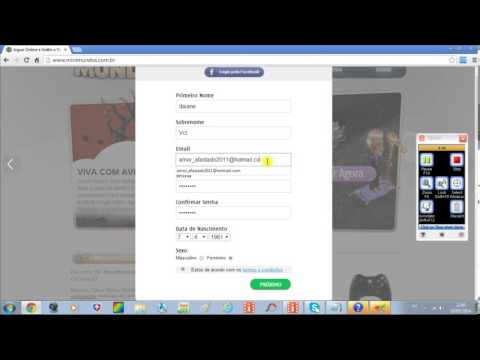 Como Criar uma conta no MiniMundos