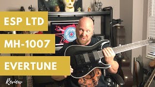 Video thumbnail for ESP LTD MH-1007 EverTune Review (7 String Guitar for Metal) by Jason Stallworth