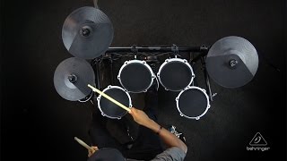 Video thumbnail for XD80USB High-Performance 8-Piece Electronic Drum Set by Behringer