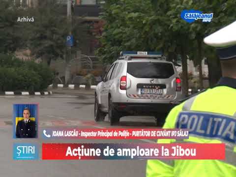 Acțiune de amploare la Jibou