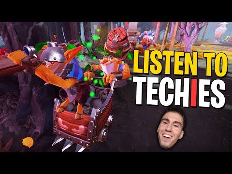 Just Listen to Techies 4Head - DotA 2 Funny Moments