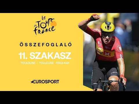 Történelmi győzelem a Touron! Tour de France 2025 | 11. szakasz | Összefoglaló | Toulouse › Toulouse