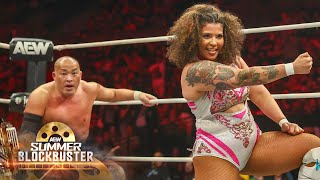 Willow Nightingale & The Conglomeration reunite in trios action | AEW Summer Blockbuster, 6/11/25