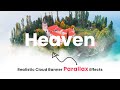 Realistic Cloud Banner Parallax Effects | CSS & Javascript