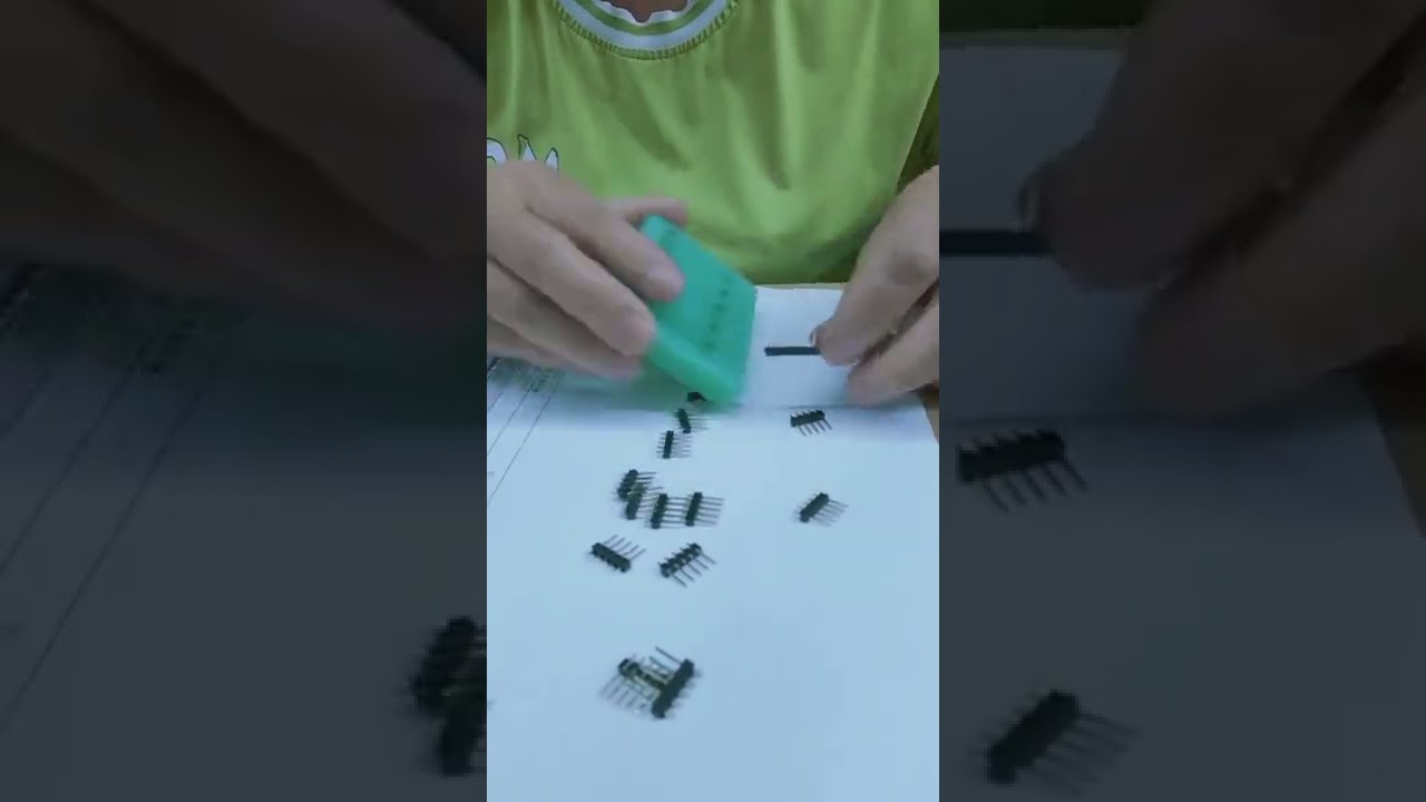 40 Pin 2.54mm Male Breakaway Header Strip Video Thumbnail