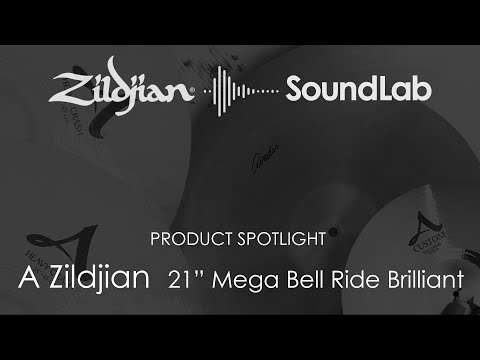 Zildjian A0070 21" A Zildjian Mega Bell Brilliant Ride Cymbal w/ Video Link image 2