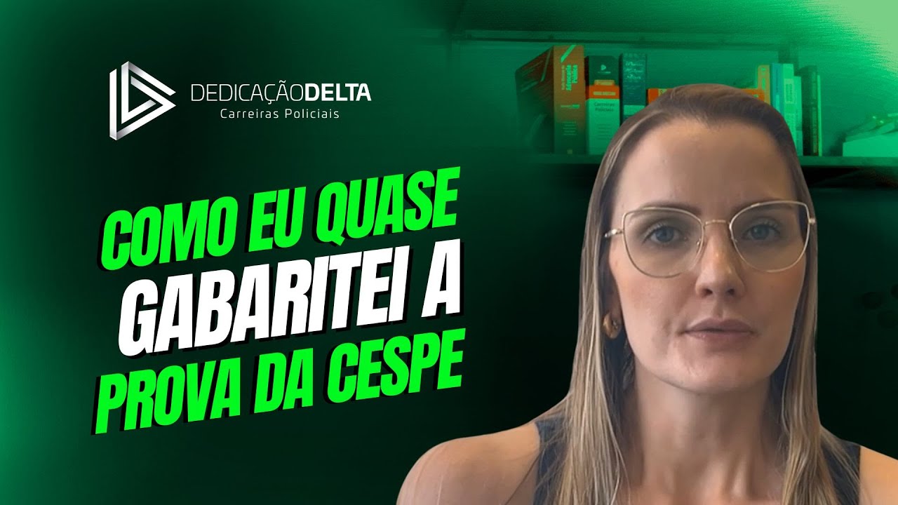 Como eu quase gabaritei uma prova CESPE