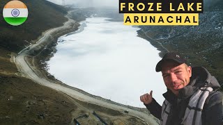Frozen lake on my way to Tawang, Arunachal Pradesh 🇮🇳