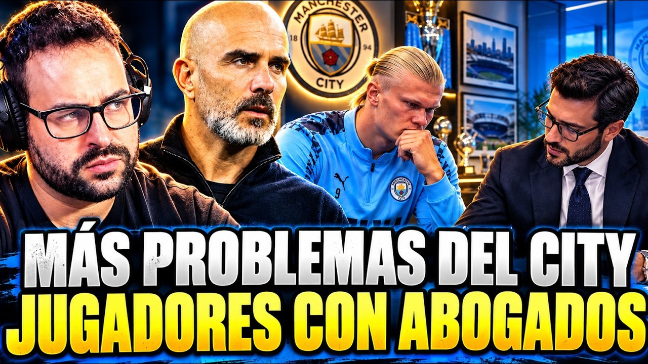 🚨¡MÁS PROBLEMAS para el CITY! Los JUGADORES se REÚNEN con ABOGADOS ¡Y BUSCAN una SALIDA!