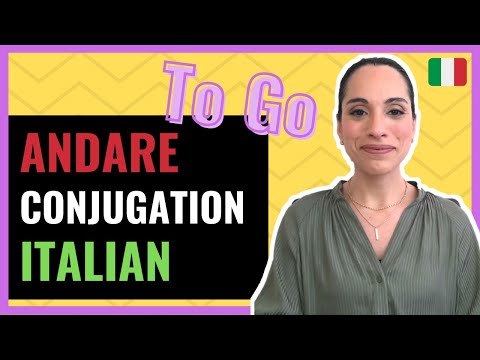 ANDARE Conjugation Italian | Italian Verb GO