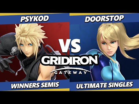 Gridiron Gateway 2024 TOP 8 - PsyKoD (Cloud) Vs. Doorstop (ZSS) Smash Ultimate - SSBU