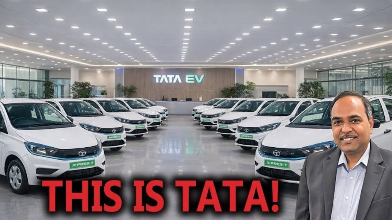Tata UNVEILS a $15,999 Electric Taxi — Shocking the Global Auto Industry!