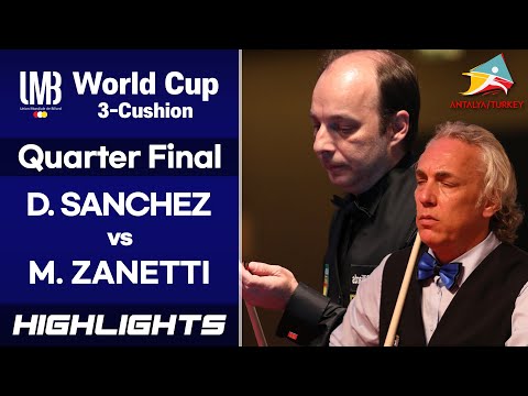 [Antalya World Cup 2018] Quarter Final - Daniel SANCHEZ (ESP) vs Marco ZANETTI (ITA). H/L