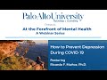 How To Prevent Depression During COVID-19 with Ricardo F. Muñoz, Ph.D.