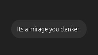 Which AI fails the Mirage test?