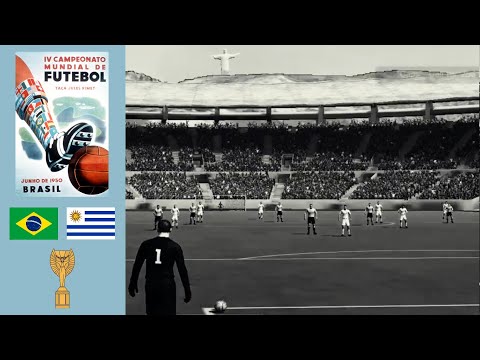 FIFA WORLD CUP BRAZIL 1950 - Brazil vs Uruguay (Final Round - Matchday 3) @EstadioMaracana