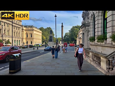 Dreamy London Walk in Summer - 2023 | London 1 Hour Walk [4K HDR]