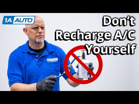 Why You Should Not Recharge Your Truck or Car's A/C Yourself